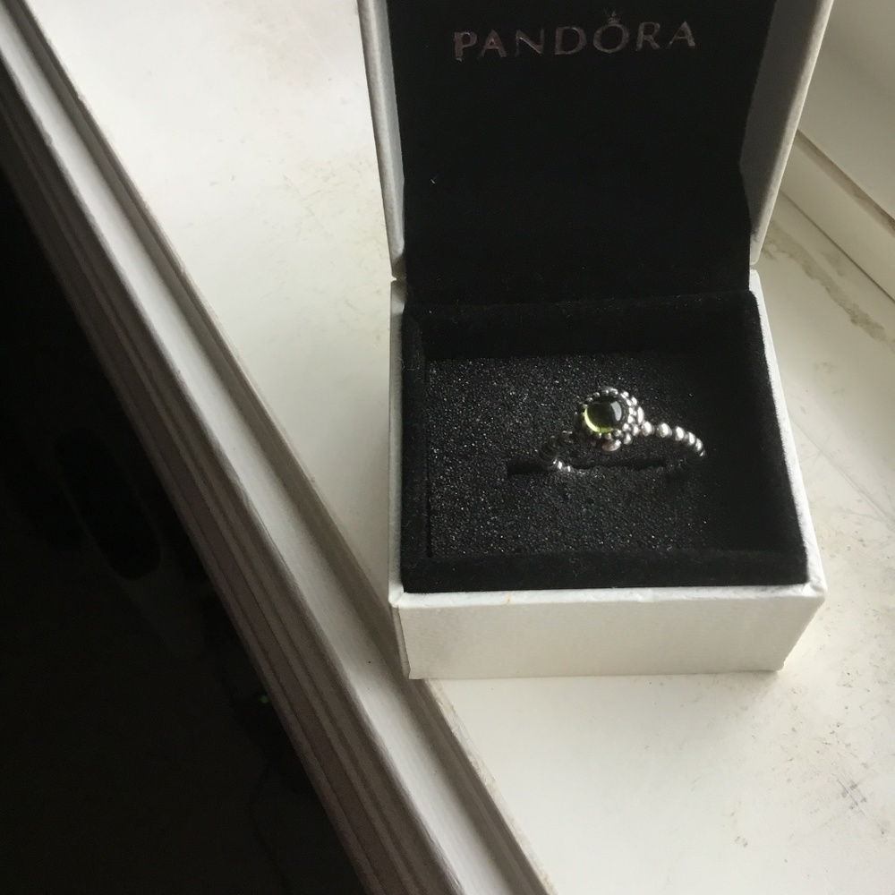 New Stacker Peridot Ring